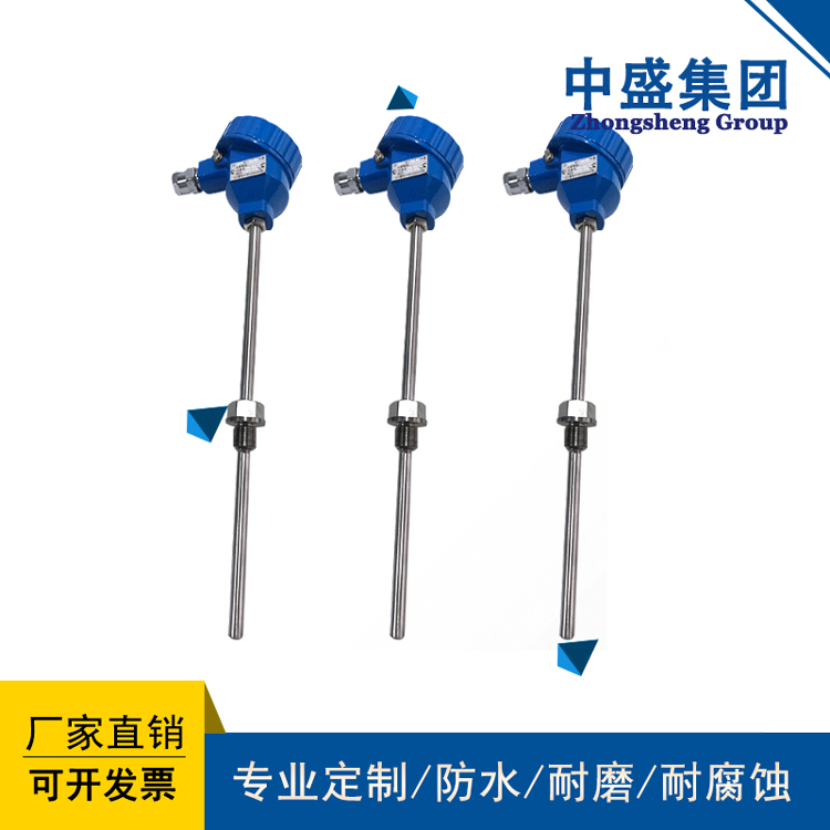 安徽天長(zhǎng)儀表中盛儀表鎧裝熱電阻 WZPK-248 L=50mm