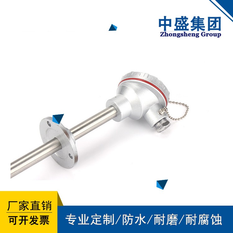 扁接插式鎧裝熱電偶WRFK-171