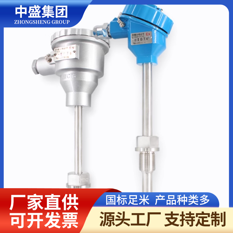 扁接插式鎧裝熱電偶WRNK-371