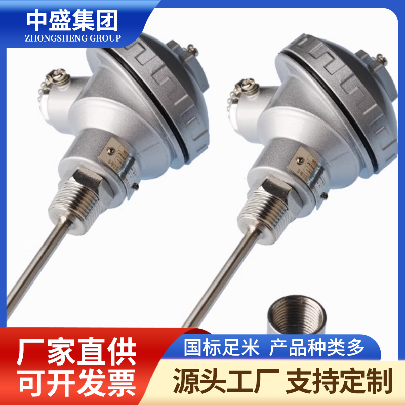扁接插式鎧裝熱電偶WRFK2-471